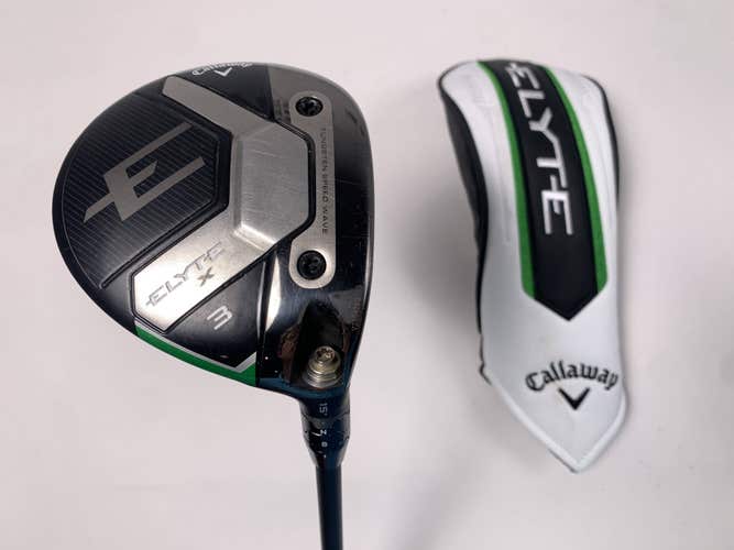 Callaway Elyte X 3 Fairway Wood 15* Vanquish 5 R2 Regular Graphite Mens RH HC