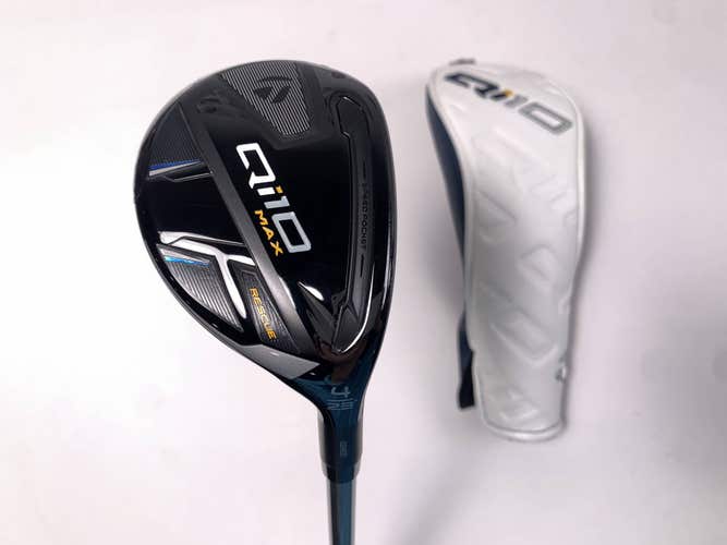 TaylorMade Qi10 MAX 4 Hybrid 23* Fujikura Speeder NX 50g Regular Mens RH HC