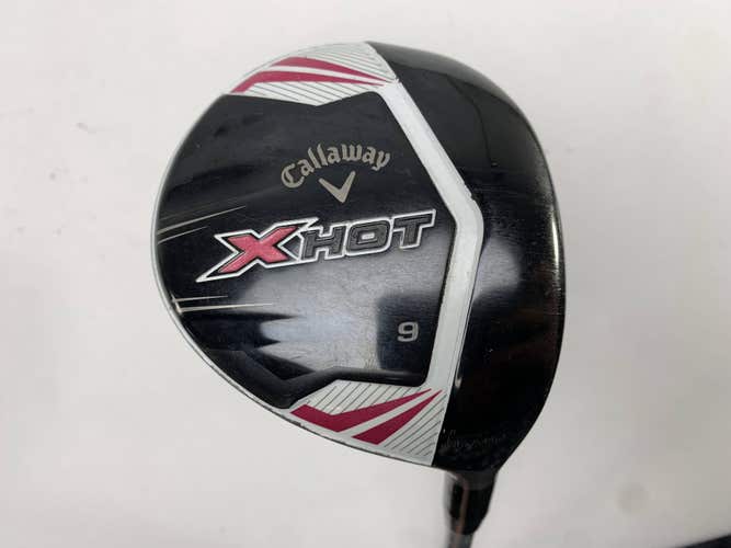 Callaway X Hot 2013 9 Fairway Wood 24* Project X PXv Ladies Graphite Womens RH