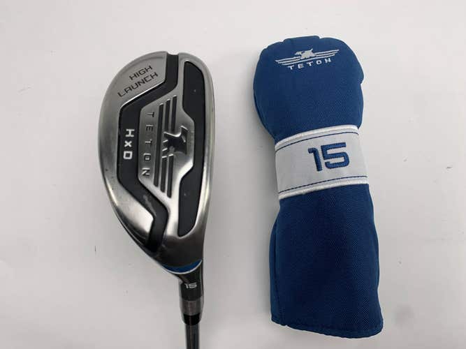 Teton HxD 1 Hybrid 15* 75g Senior Graphite Mens RH HC