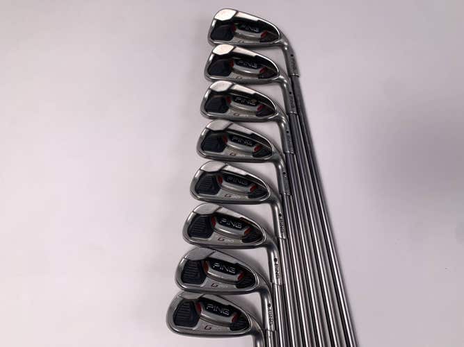 Ping G20 Iron Set 4-PW+GW Black Dot TFC 169 I Regular Graphite Mens RH