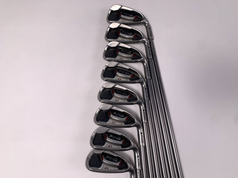 Ping G20 Iron Set 4-PW+GW Black Dot TFC 169 I Regular Graphite Mens RH