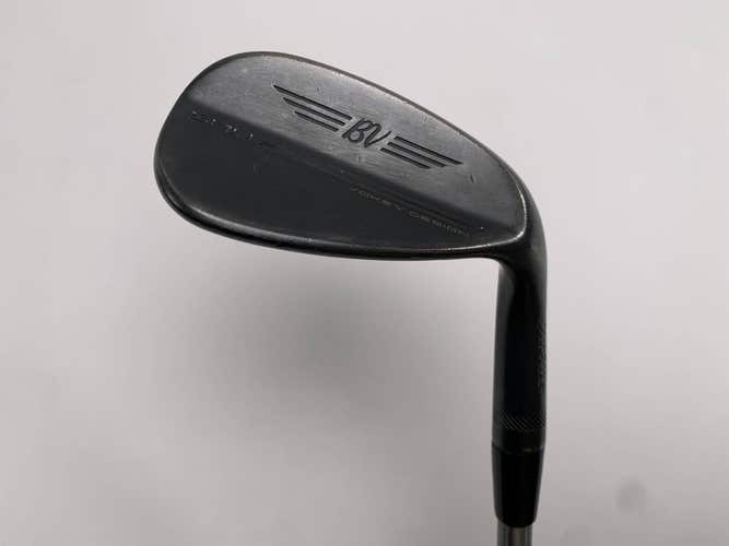 Titleist Vokey SM9 Jet Black Premium Gap Wedge GW 52* 8 SteelFiber Wedge Mens RH