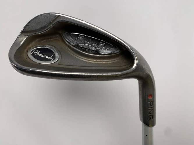 Ping Rhapsody Gap Wedge GW Red Dot 1* Flat ULT 129 Ultra Light Ladies RH