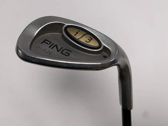 Ping i3 Oversize Sand Wedge SW Black Dot 350 Series Stiff Graphite Mens RH