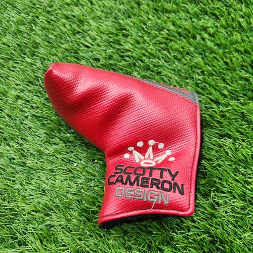 SCOTTY CAMERON DESIGN BLADE PUTTER HEADCOVER GOOD