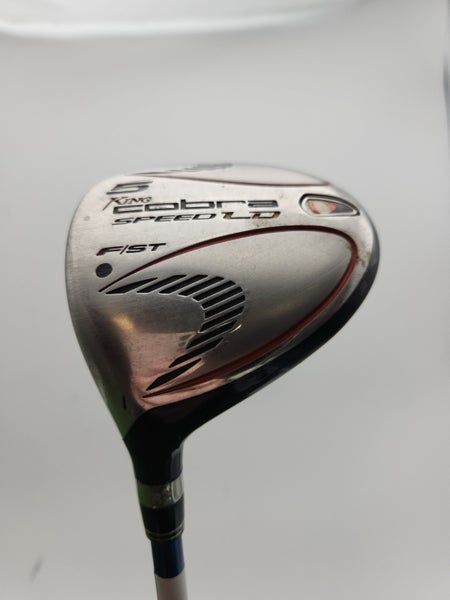 LEFTY 2007 COBRA SPEED LD F 5 WOOD REG ALDILA NVS BLUE 50G GOOD