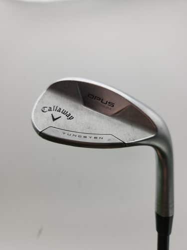 2024 CALLAWAY OPUS BRUSHED CHROME WEDGE 56*/12S WEDGEFLEX DYNGOLD 35" GOOD