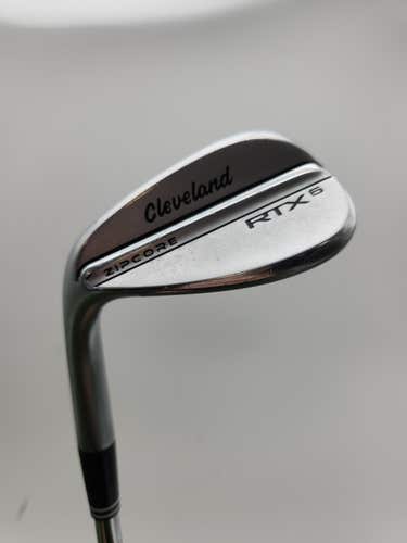 LEFTY 2023 CLEVELAND RTX6 ZIPCORE WEDGE 52*/10 WEDGEFLEX DYNGOLD 35.5" VERYGOOD