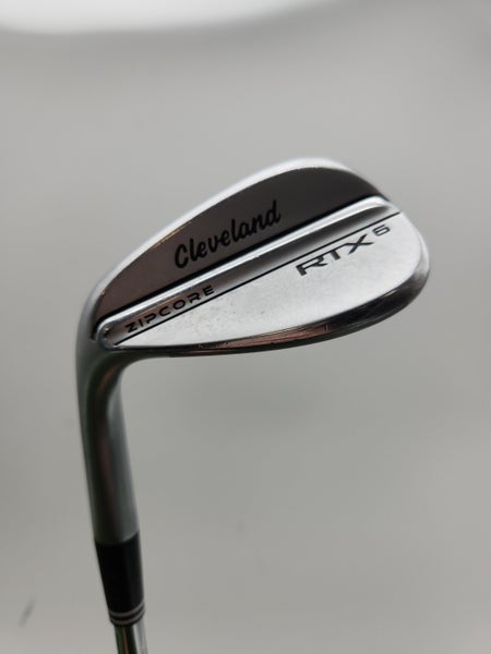 LEFTY 2023 CLEVELAND RTX6 ZIPCORE WEDGE 52*/10 WEDGEFLEX DYNGOLD 35.5" VERYGOOD