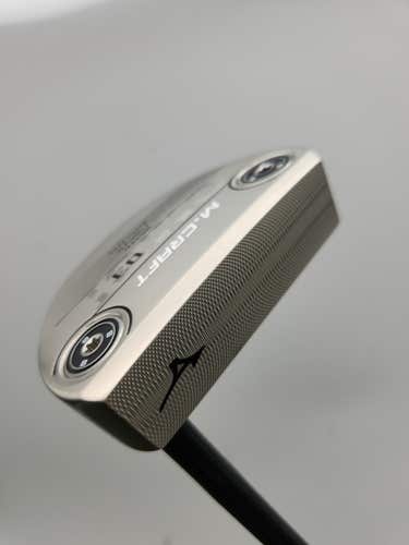 2022 MIZUNO M CRAFT 0MOI TYPE 3 WHITE SATIN PUTTER 34.5" +HC DEMO