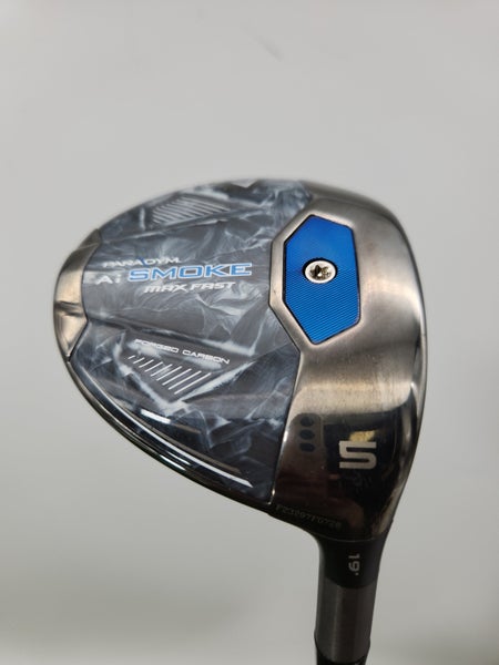 2024 CALLAWAY PARADYM AI SMOKE MAX FAST 5 WOOD 19* SENIOR MITSU ELDIO DEMO