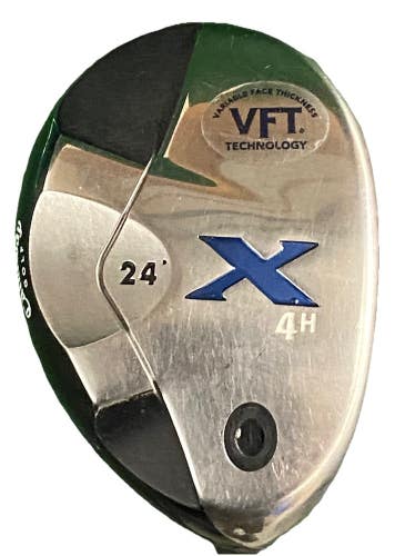 Callaway X VFT 4 Hybrid 24* RH 80g Mid Kick Regular Graphite 39.5" New Mid Grip