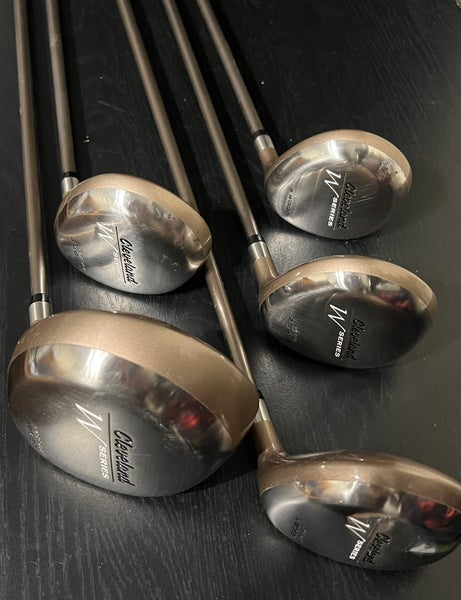 Cleveland W Series Women's Wood Set Driver + 3, 5, 7, 9 Woods NEED NEW GRIPS