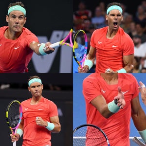 Nike Rafael Nadal Custom Player PE Issued Tennis Shirt Coral Red DV2874-671 NWOT

New-Rare