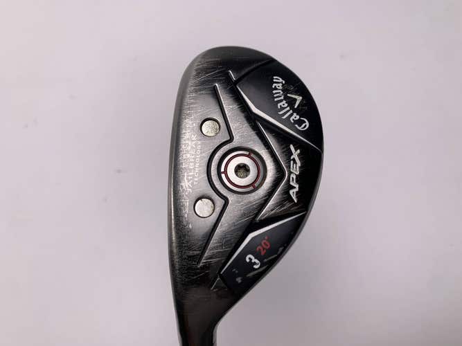 Callaway Apex 19 3 Hybrid 20* Project X Catalyst 6.0 70g Stiff Graphite Mens LH