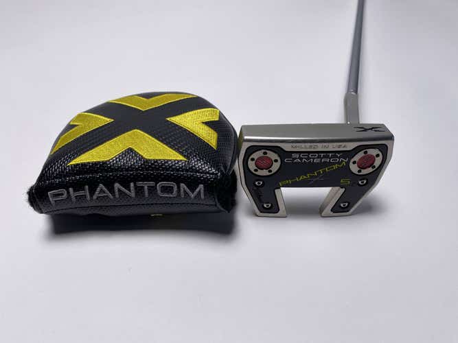 Scotty Cameron Phantom X 5.5 2021 Putter 35" SuperStroke Pistol GT 2.0 RH HC