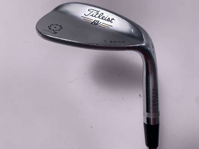 Titleist Vokey SM5 Tour Chrome LW 58* 7 Bounce S-Grind Wedge Steel Mens RH