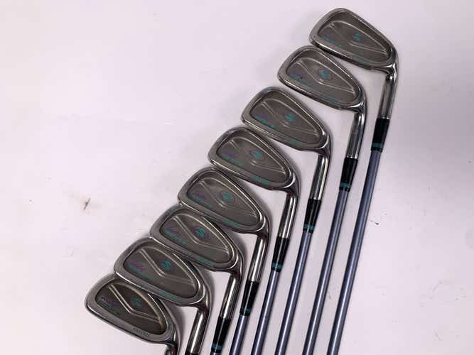Cobra Lady Cobra Iron Set 3-PW+SW Ladies Graphite Womens RH No 7 iron