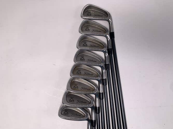 Titleist DCI Black Oversize + Iron Set 3-PW Select Regular Graphite Mens RH