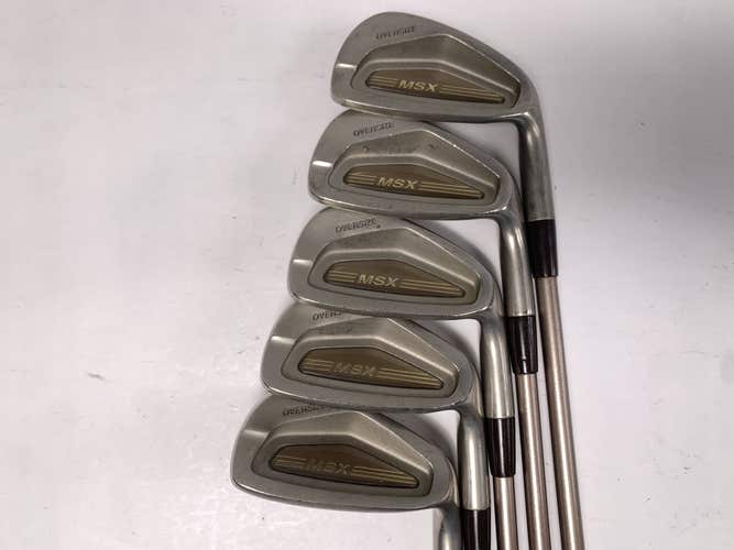 Mizuno MSX Oversize Iron Set 6-SW MSX Ladies Graphite Womens RH