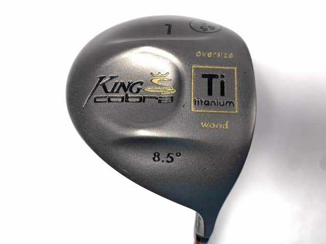 Cobra King Cobra Titanium Driver 8.5* AutoClave Stiff Graphite Mens RH
