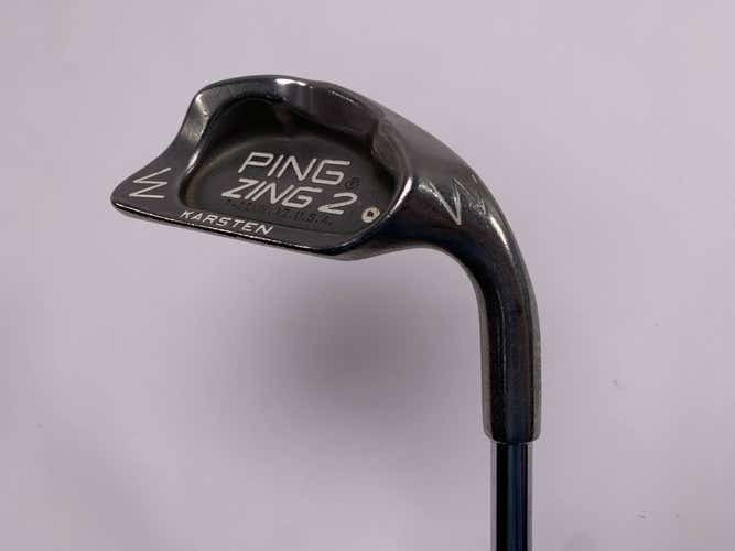 Ping Zing 2 Pitching Wedge White Dot 3* Up Karsten JZ Wedge Steel Mens RH