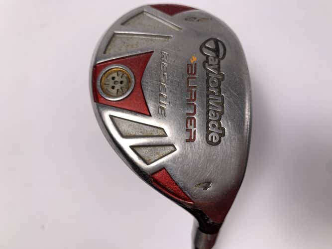 TaylorMade Burner Rescue 4 Hybrid 22* REAX SuperFast 65g Stiff RH Oversize Grip