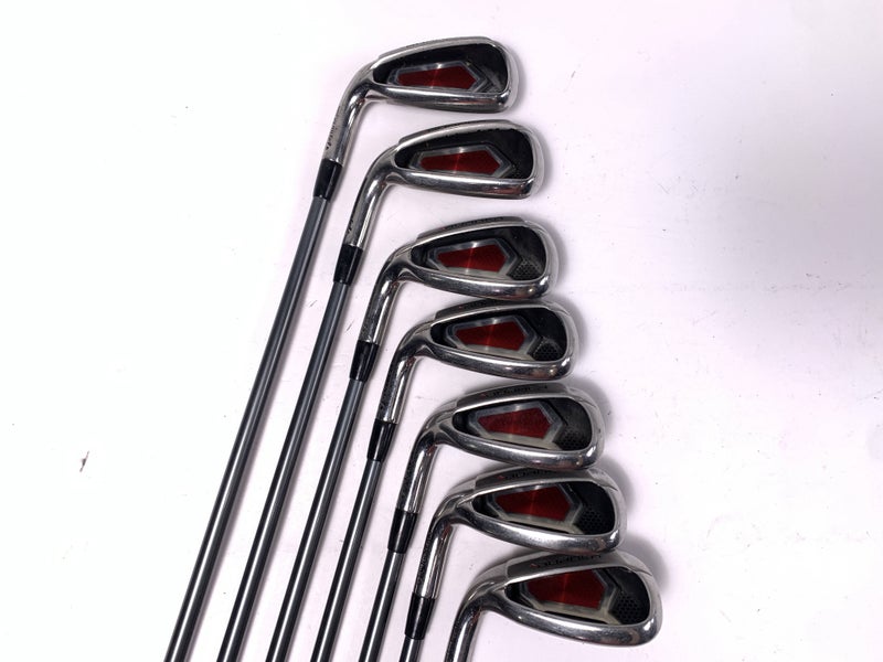 TaylorMade Burner Superlaunch Iron Set 6-PW+GW+SW Fujikura Motore Senior LH