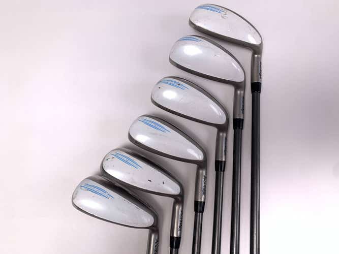 Tour Edge Bazooka Platinum Iron-Wood Iron Set 7-PW+GW+SW 62g Ladies RH