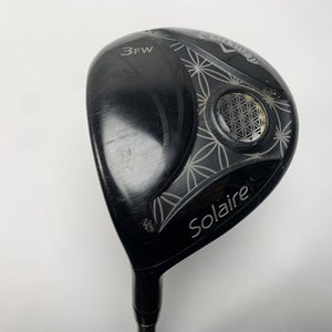 Callaway Solaire 2018 3 Fairway Wood 15* Ladies Graphite Womens LH