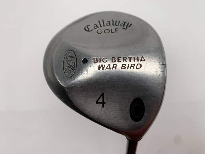 Callaway Big Bertha Warbird 4 Fairway Wood 17* RCH 96 Firm Graphite Mens RH