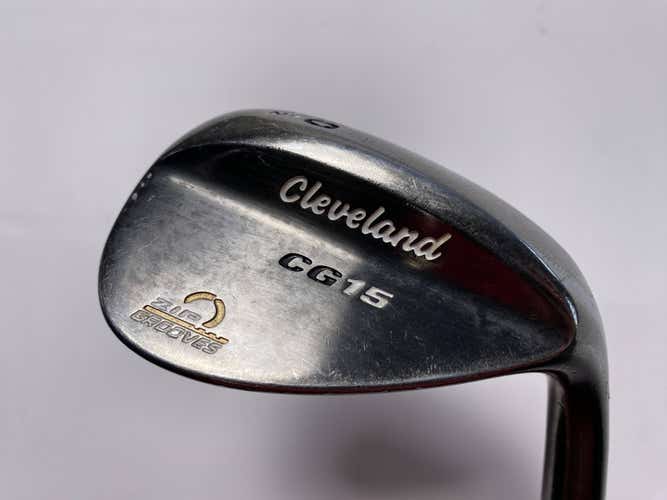 Cleveland CG15 Black Pearl Lob Wedge LW 60* 12 Traction Wedge Steel Mens RH