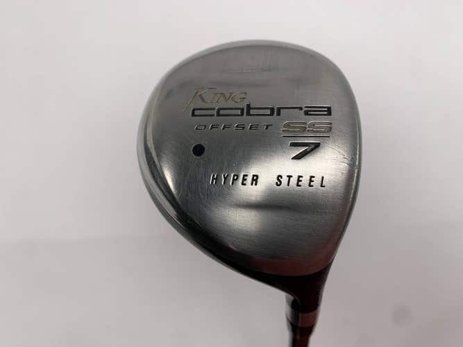 Cobra SS Hyper Steel Offset 7 Fairway Wood 21* Graphite Design 50g Stiff Mens RH