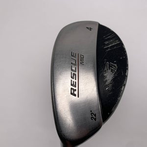 TaylorMade Rescue Mid 4 Hybrid 22* Ultralite Regular Graphite Mens LH