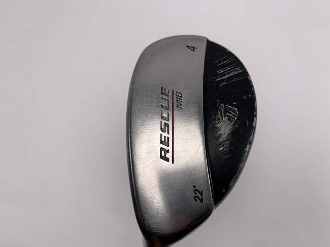 TaylorMade Rescue Mid 4 Hybrid 22* Ultralite Regular Graphite Mens LH