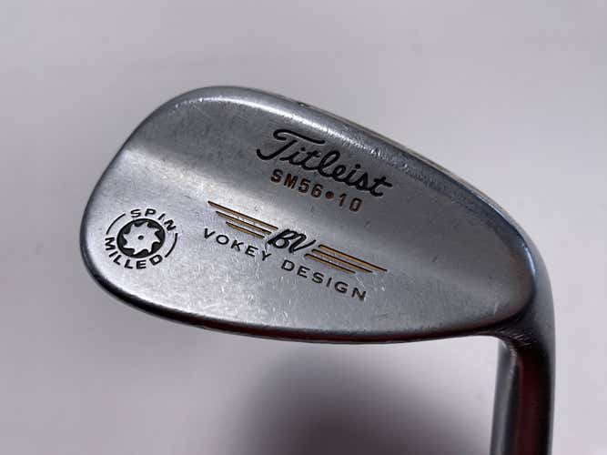 Titleist Vokey Spin Milled Sand Wedge SW 56* 10 True Temper DG Wedge Mens RH
