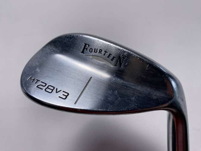 Fourteen MT-28 V3 Nickel Chrome Lob Wedge LW 58* 8 Fujikura 270 i Mens RH