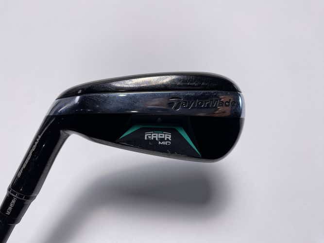 TaylorMade GAPR MID 3 Hybrid 18* KBS Hybrid 80g Stiff Graphite Mens LH