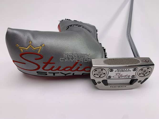 Scotty Cameron Studio Style Fastback 2025 Putter 34'' Superstroke Pistol RH HC
