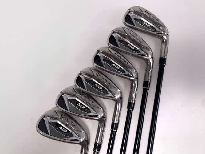 TaylorMade M3 Iron Set 5-PW Kuro Kage Silver Series 70g Regular Graphite Mens RH