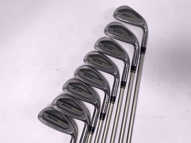 Ram Accubar Iron Set 4-PW+SW Accu Flex Tour Graphite Regular Graphite Mens RH
