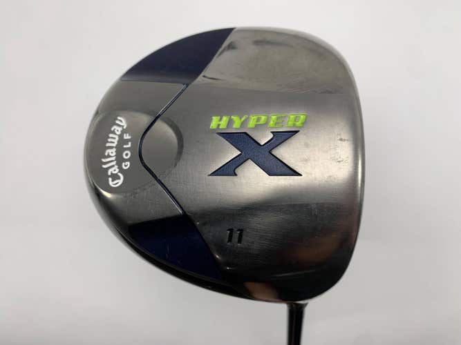 Callaway Hyper X Driver 11* Fujikura Fit On X Regular RH Midsize Grip