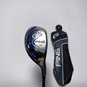 Ping G5 3 Hybrid 19* Grafalloy Pro Launch Blue Stiff Graphite Mens RH HC