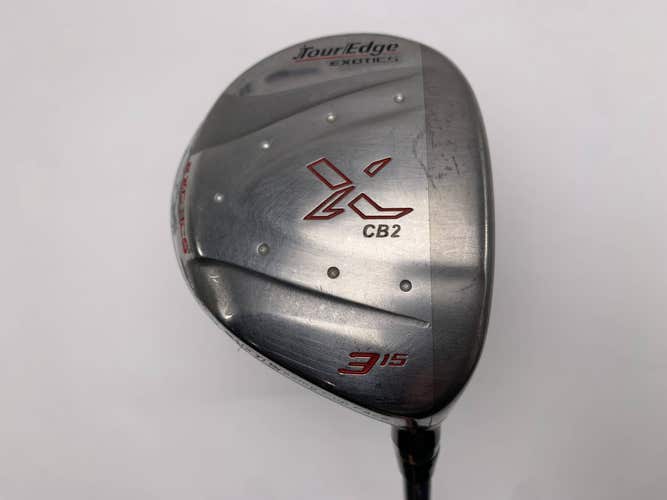 Tour Edge Exotics CB2 3 Fairway Wood 15* Fujikura Rombax 6Z08 Stiff RH
