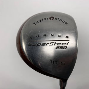 TaylorMade Supersteel 250 Driver 10.5* Bubble R-80 80g Regular Graphite Mens RH