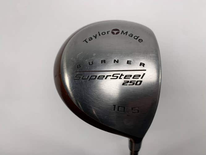 TaylorMade Supersteel 250 Driver 10.5* Bubble R-80 80g Regular Graphite Mens RH