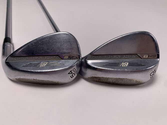 Titleist Vokey SM8 Tour Chrome Wedge Set 54* 12 | 60* 8 880 AMC Regular RH