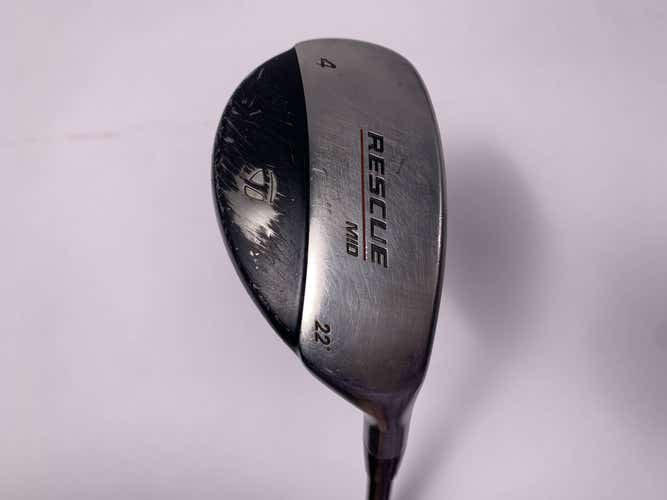 TaylorMade Rescue Mid 4 Hybrid 22* Fujikura Vista Pro 70 Regular RH