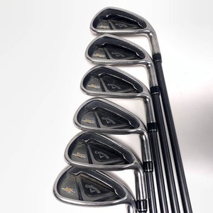 Callaway X2 Hot Iron Set 5-PW 2* Flat 60g Regular Graphite Mens RH +1''